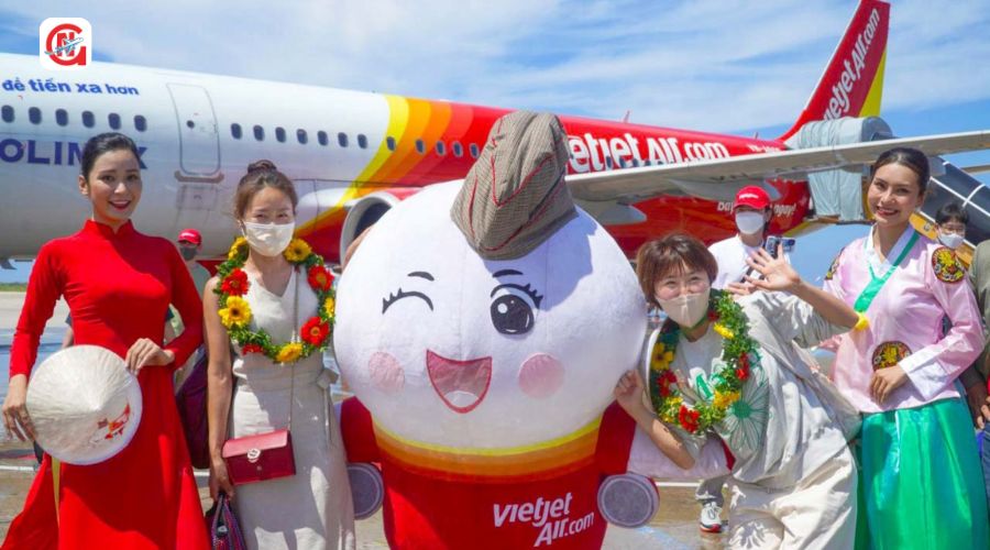 Giá vé máy bay Tết 2026 quốc tế hãng Vietjet Air