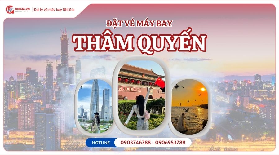 Đặt vé máy bay đi Thâm Quyến Trung Quốc giá rẻ
