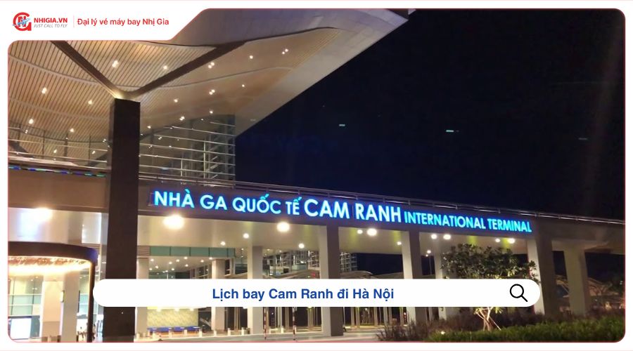Lịch bay Cam Ranh đi Hà Nội