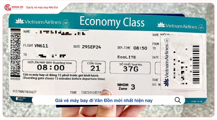 Giá vé máy bay đi Vân Đồn mới nhất hiện nay
