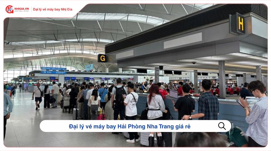 Đại lý vé máy bay Hải Phòng Nha Trang giá rẻ