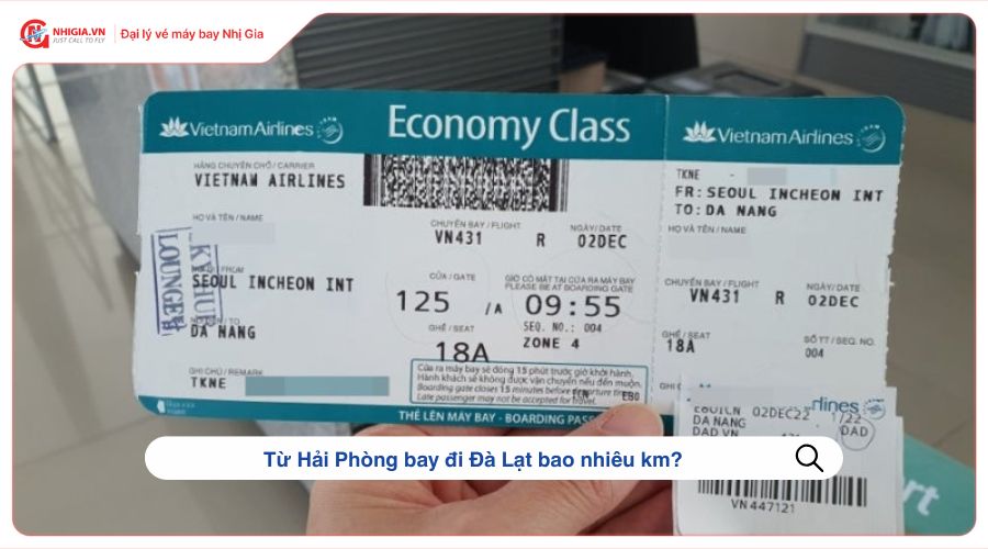 Giá vé máy bay Hải Phòng Đà Lạt bao nhiêu tiền?