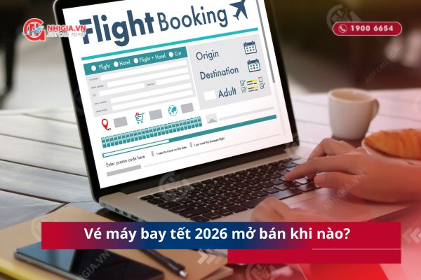 Vé máy bay tết 2026 mởi bán khi nào