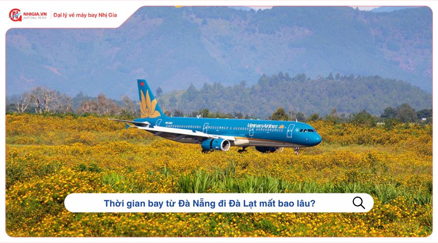 Thời gian bay từ Đà Nẵng đi Đà Lạt mất bao lâu?