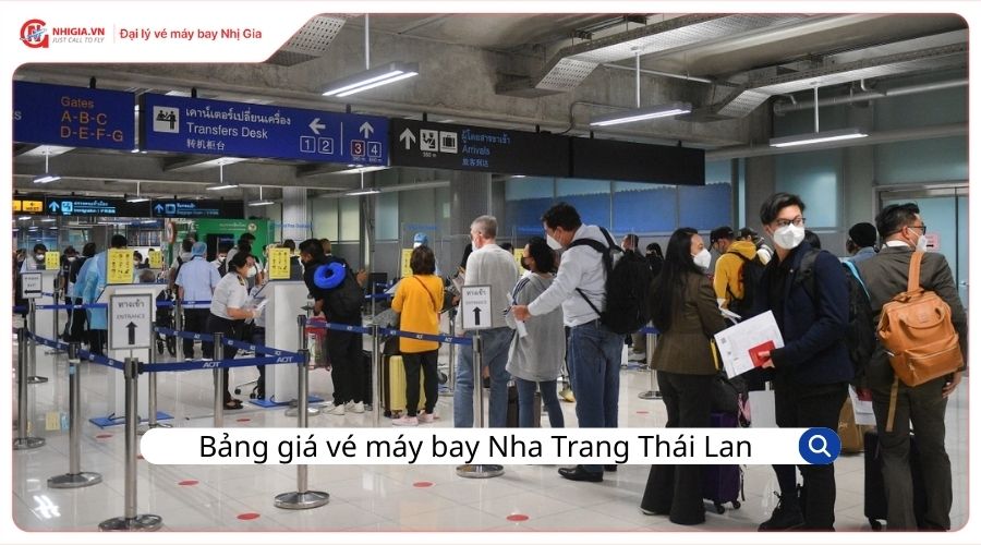 Bảng giá vé máy bay Nha Trang Thái Lan