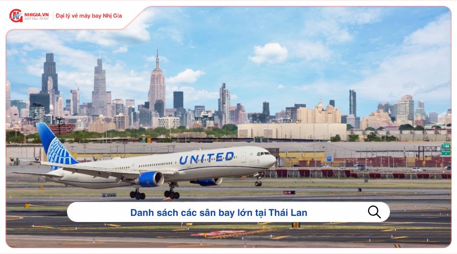 Danh sách các sân bay lớn tại Thái Lan