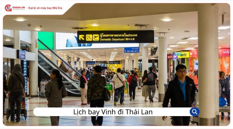 Lịch bay Vinh đi Thái Lan
