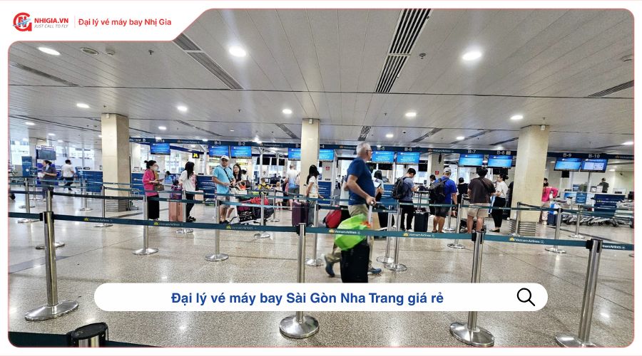 Đại lý vé máy bay Sài Gòn Nha Trang giá rẻ