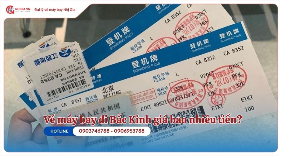 Vé máy bay đi Bắc Kinh giá bao nhiêu tiền?