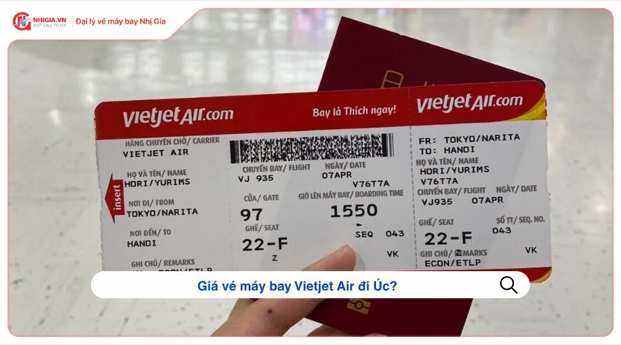 Giá vé máy bay Vietjet Air đi Úc?
