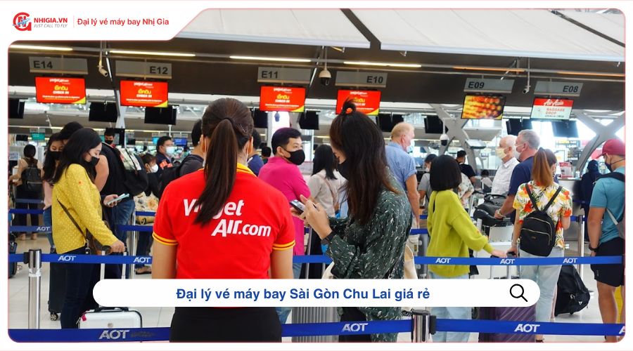 Đại lý vé máy bay Sài Gòn Chu Lai giá rẻ