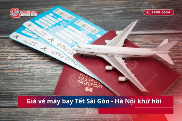 Giá vé máy bay Tết Sài Gòn - Hà Nội khứ hồi