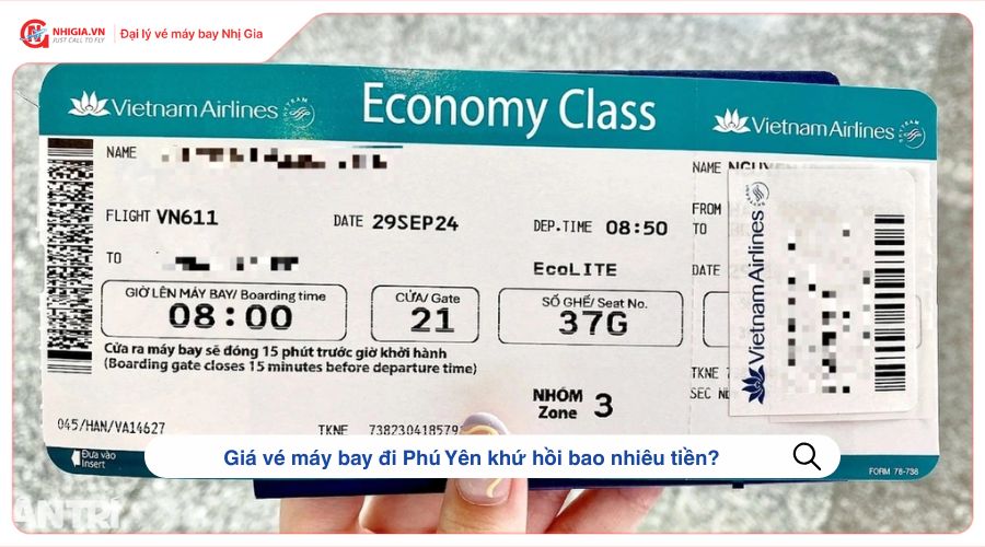 Giá vé máy bay đi Phú Yên khứ hồi bao nhiêu tiền?