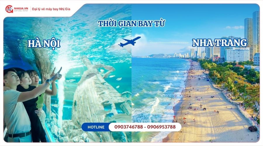 Bay từ Hà Nội vào Nha Trang mất bao lâu