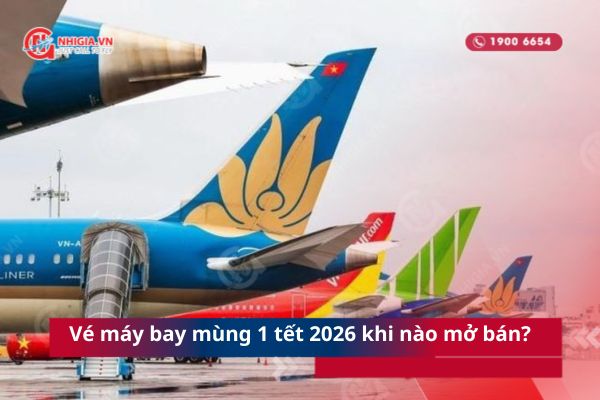 Vé máy bay mùng 1 tết 2026 khi nào mở bán?