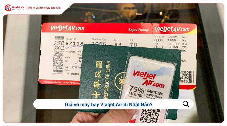 Giá vé máy bay Vietjet Air đi Nhật Bản?