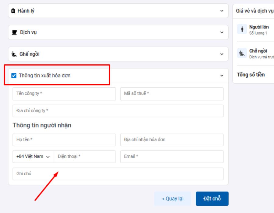 Hướng dẫn cách đặt vé máy bay giá tốt bước 8