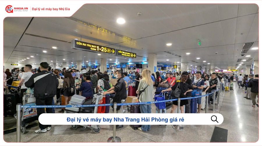 Đại lý vé máy bay Nha Trang Hải Phòng giá rẻ