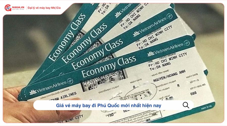 Giá vé máy bay đi Phú Quốc mới nhất hiện nay