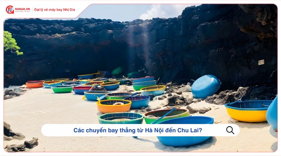 Các chuyến bay thẳng từ Hà Nội đến Chu Lai?