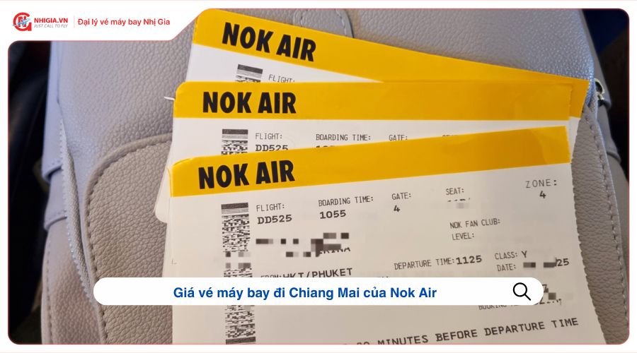Giá vé máy bay đi Chiang Mai của Nok Air