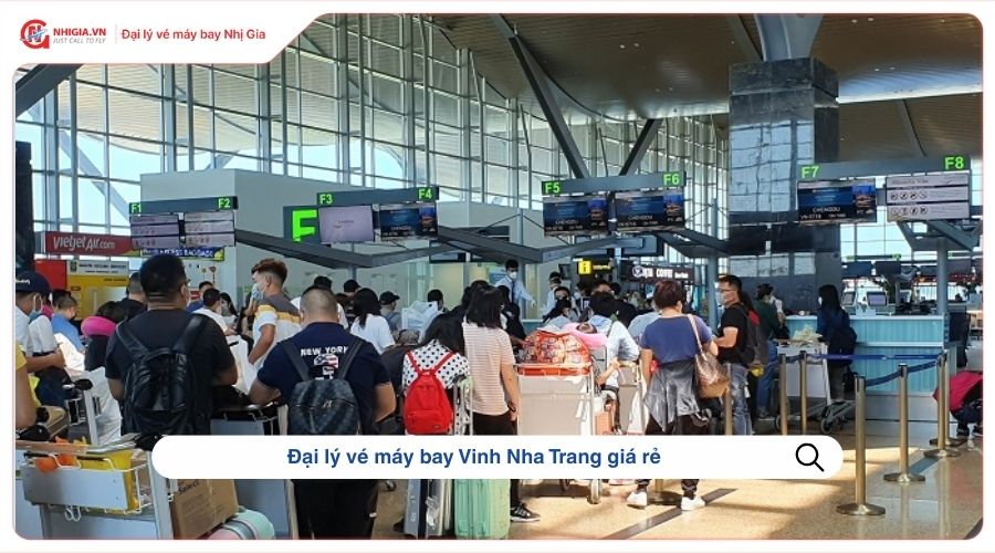 Đại lý vé máy bay Vinh Nha Trang giá rẻ