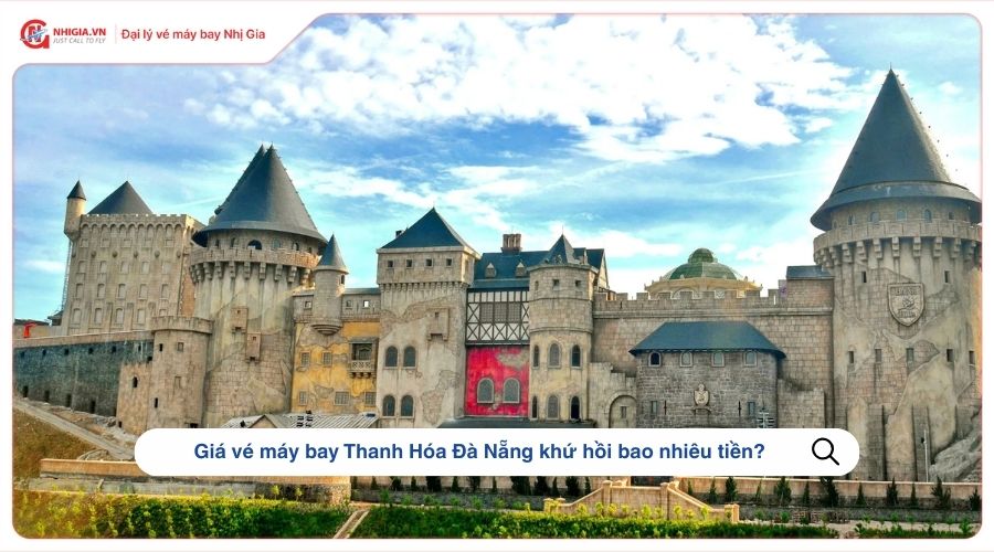 Giá vé máy bay Thanh Hóa Đà Nẵng khứ hồi bao nhiêu tiền?