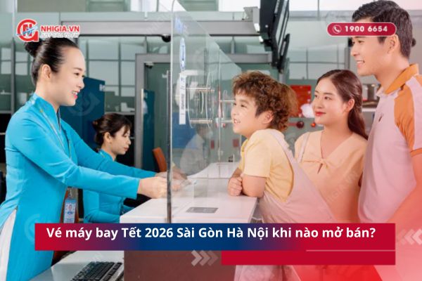 Vé máy bay Tết Sài Gòn Hà Nội 2026 khi nào mở bán?