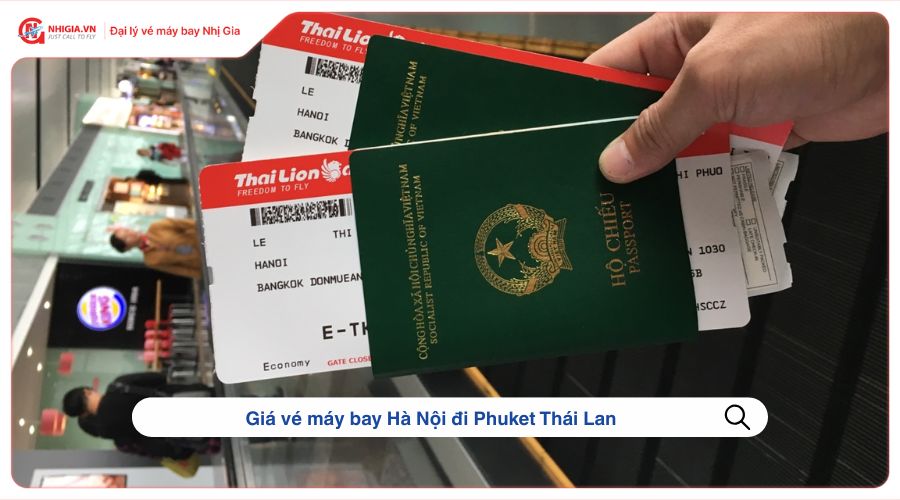 Giá vé máy bay Hà Nội đi Phuket Thái Lan