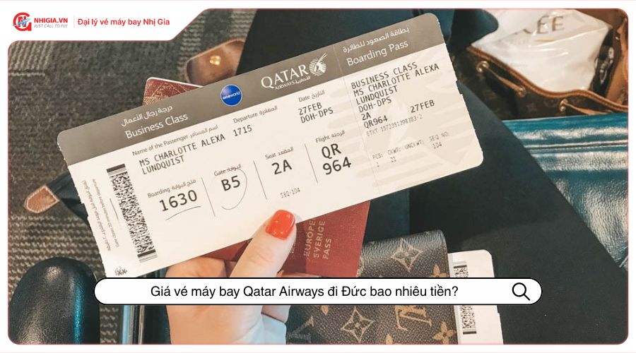 Giá vé máy bay Qatar Airways đi Đức bao nhiêu tiền?