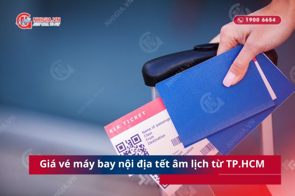 Giá vé máy bay tết âm lịch nội địa từ TP.HCM 