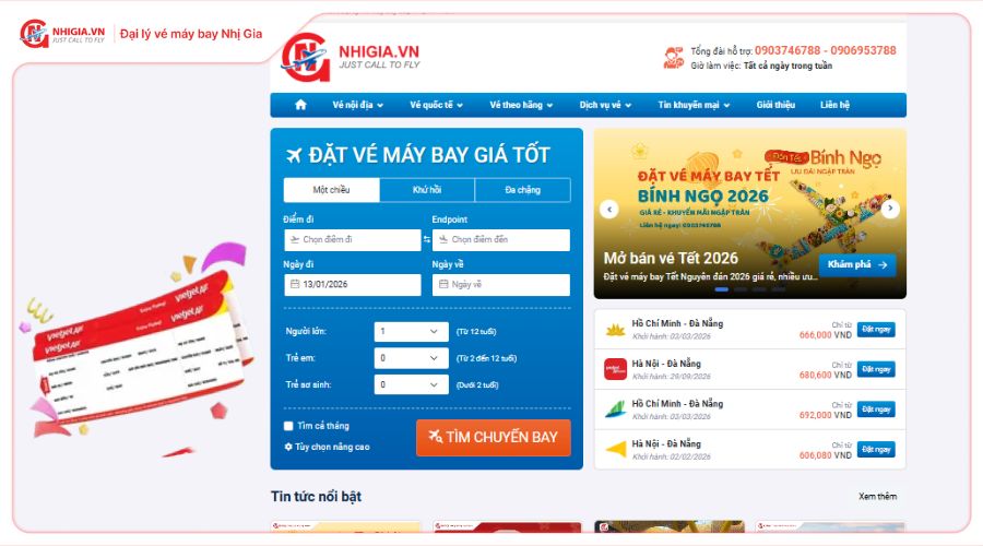 Đặt vé máy bay Vietjet Air kênh nào giá rẻ, nhiều ưu đãi?