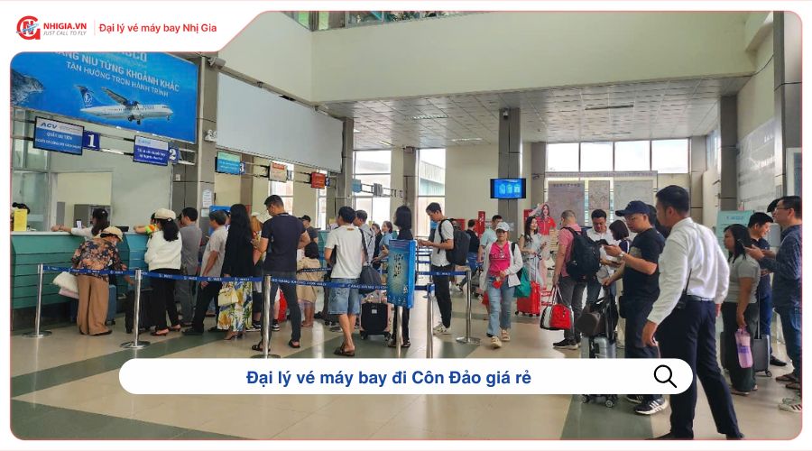 Đại lý vé máy bay đi Côn Đảo giá rẻ