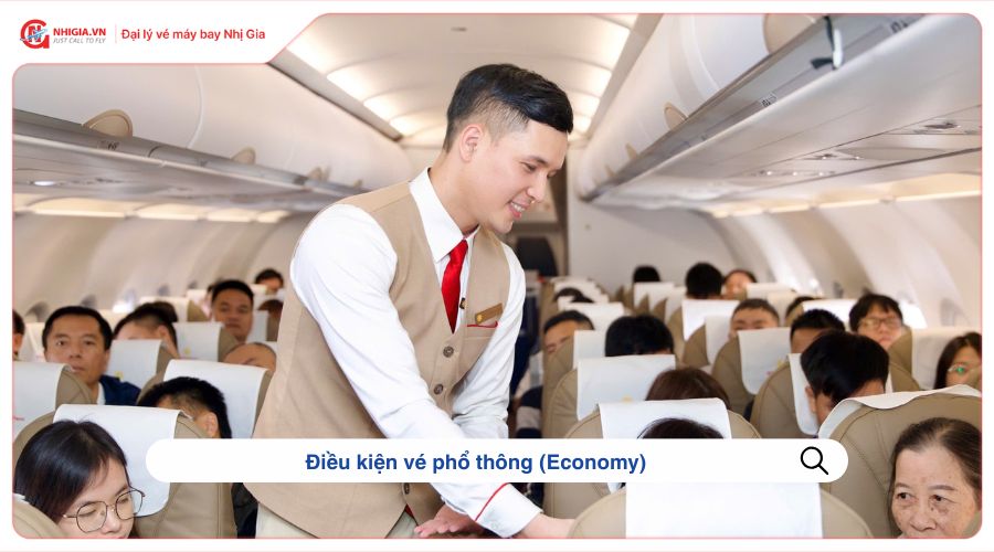 Điều kiện ghế phổ thông của Sun PhuQuoc Airways
