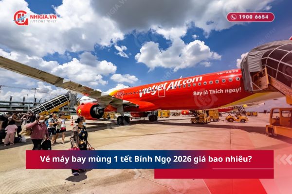 Vé máy bay mùng 1 tết