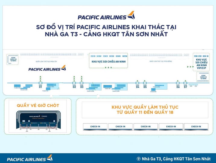 VIETNAM AIRLINES GROUP “PHỦ SÓNG” TOÀN DIỆN NHÀ GA T3 TÂN SƠN NHẤT ✈️
