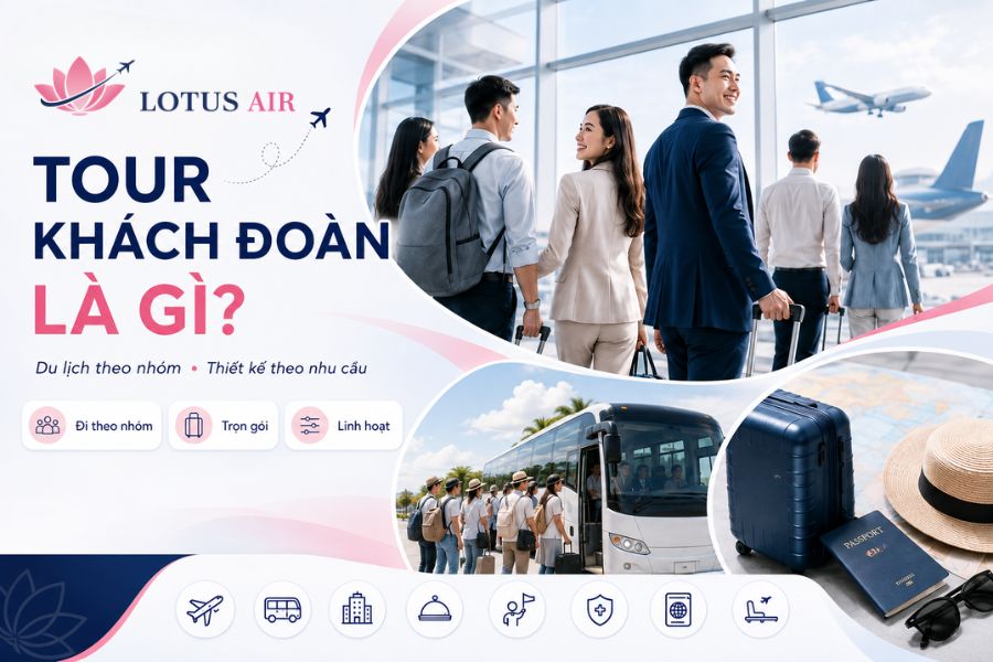 Tour khách đoàn là gì?