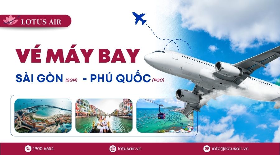 Đặt vé máy bay Sài Gòn (TP.HCM) đi Phú Quốc
