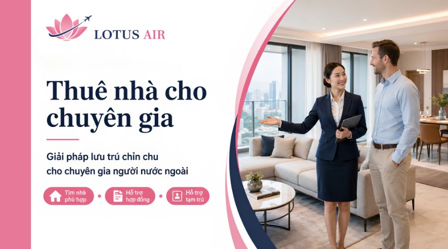 Thuê nhà cho chuyên gia