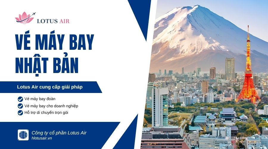 Đặt vé máy bay đi Nhật Bản 1 chiều, khứ hồi
