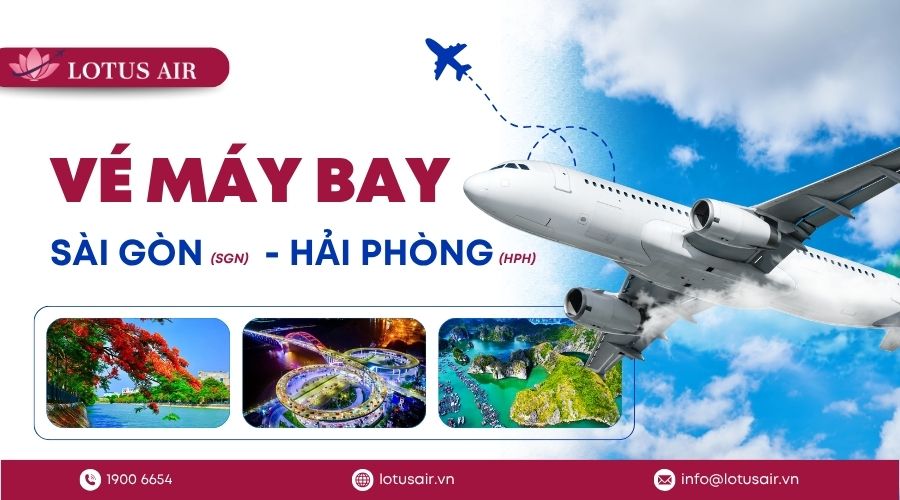 Đặt vé máy bay Sài Gòn (TP.HCM) đi Hải Phòng