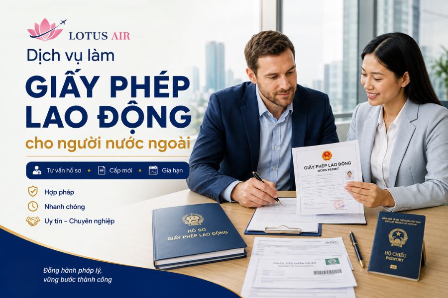 Dịch vụ làm giấy phép lao động cho người nước ngoài