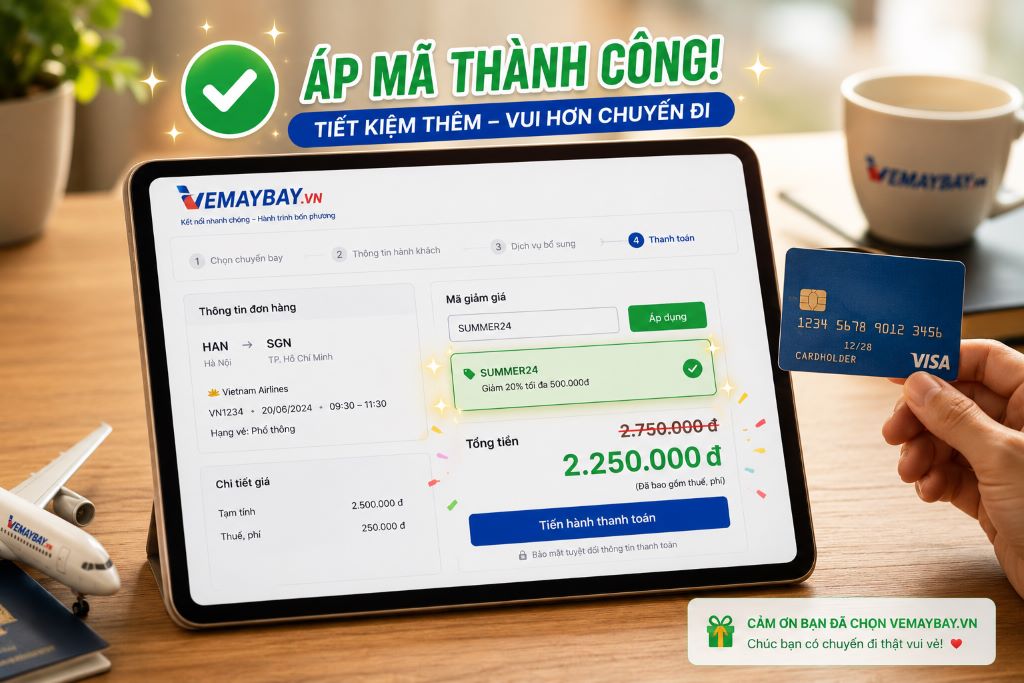 Làm thế nào để sử dụng mã giảm giá?