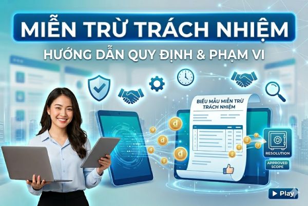 Miễn trừ trách nhiệm: Hiểu đúng bản chất pháp lý và cách ứng dụng để phòng ngừa rủi ro doanh nghiệp