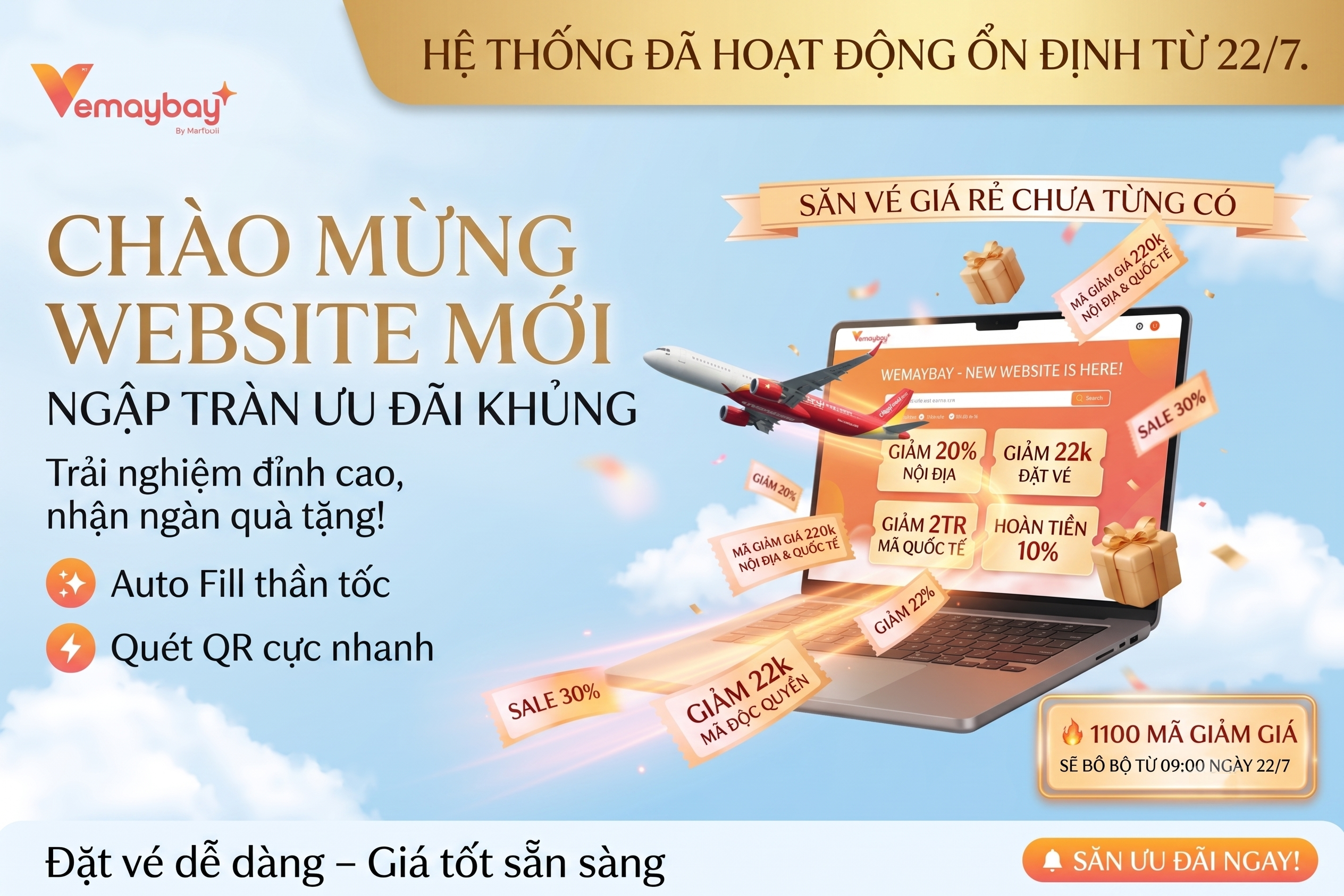 Khám Phá Những Điểm Nổi Bật Của Hệ Thống Vemaybay+