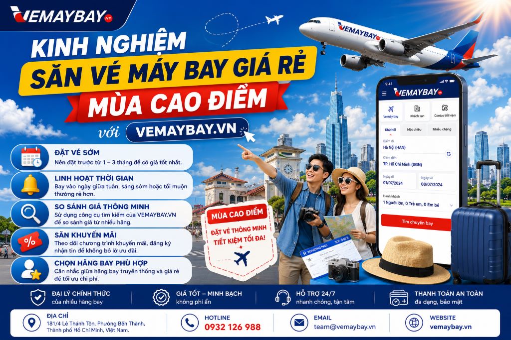 quy trình các bước điền thông tin hành khách khi đặt vé máy bay trực tuyến
