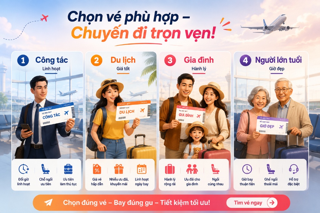 Chuẩn bị trước ngày khởi hành