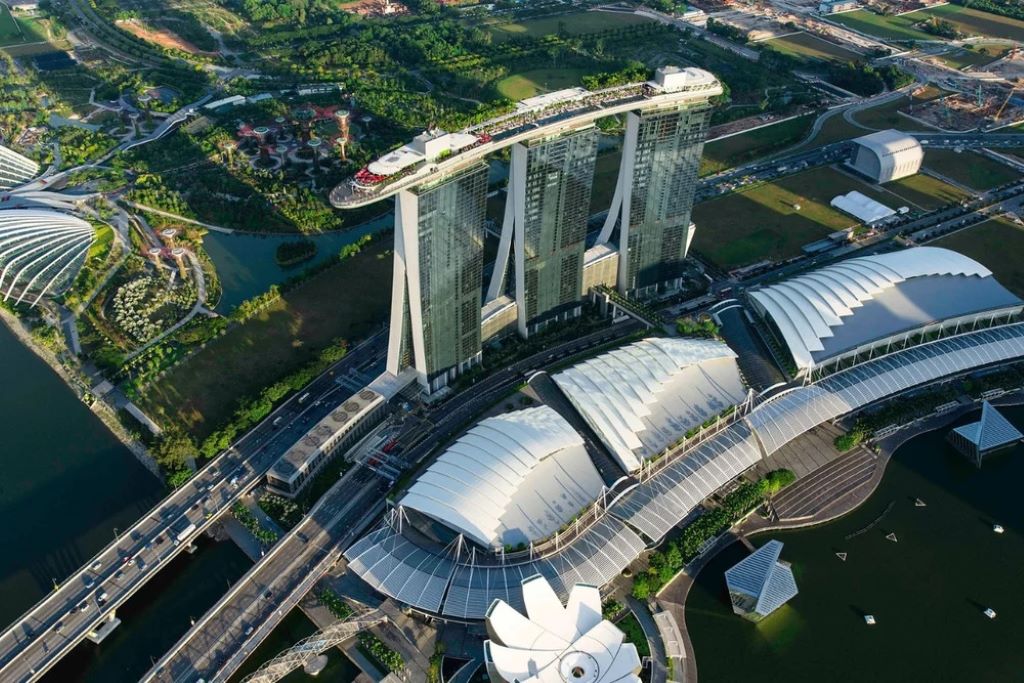 kinh nghiệm du lịch singapore tự túc tại khu vực vịnh marina bay
