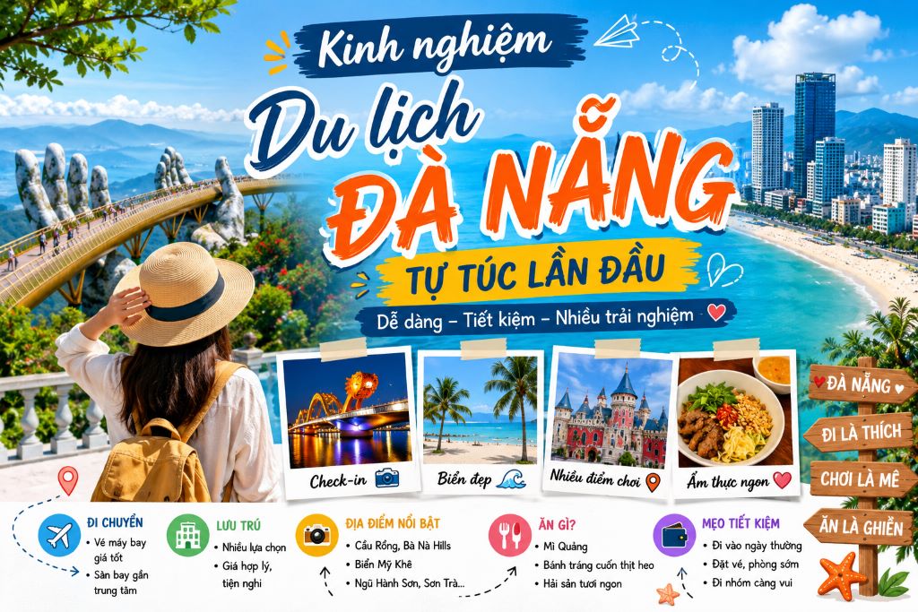 Kinh nghiệm du lịch Đà Nẵng tự túc lần đầu từ A đến Z cho người mới