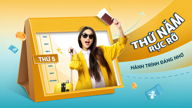 THỨ NĂM RỰC RỠ CÙNG VSKYGO – SĂN VÉ VIETNAM AIRLINES GIẢM ĐẾN 15%